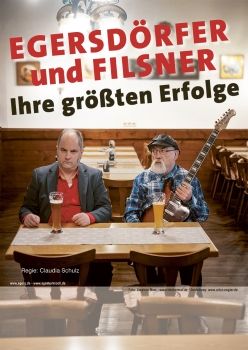 Matthias Egersdörfer - Egersörfer und Filsner - Poster gefaltet
