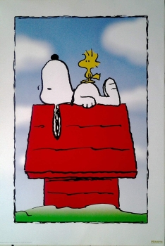 Peanuts - Snoopy & Woodstock - Poster