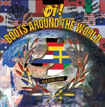 Various - Oi! Boots Around The World Volume One - Limited LP+CD
