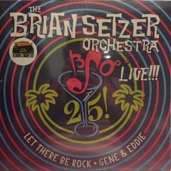 The Brian Setzer Orchestra - 25! Live!!! - 12"