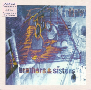 Coldplay - The Brothers - Pink Vinyl 7"