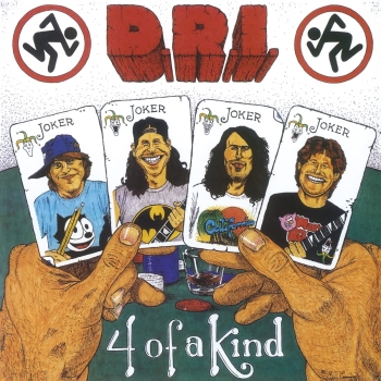 D.R.I. - 4 Of A Kind - Limited LP