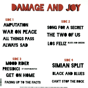 The Jesus And Mary Chain - Damage And Joy - LP