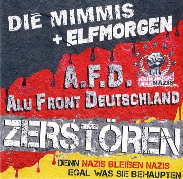 Die Mimmis - Elfmorgen - A.F.D. Alu Front Deutschland - 7"