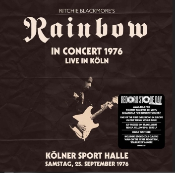 Ritchie Blackmore's Rainbow - In Concert 1976 - Limited 3LP
