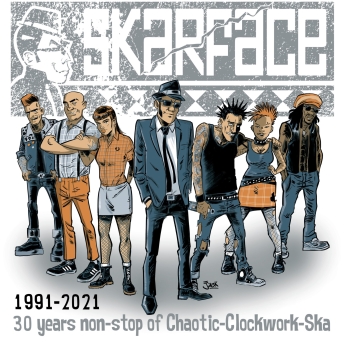 Skarface - 1991-2021 30 Years Non-stop Of Chaotic-Clockwork-Ska - LP