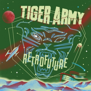 Tiger Army - Retrofuture - Green LP