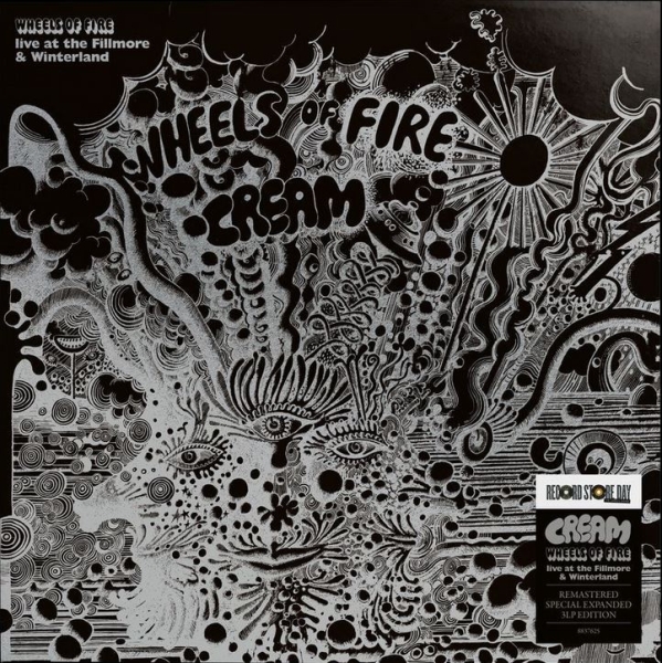 Cream - Wheels Of Fire: Live At The Fillmore & Winterland - Limited 3LP