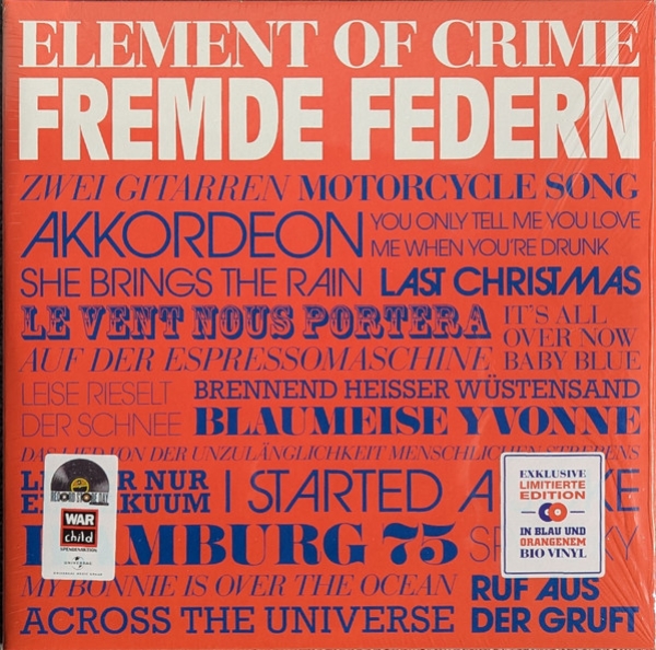 Element Of Crime - Fremde Federn - Limited 2LP