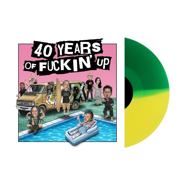 NoFx - 40 Years Of Fuckin' Up - Limited LP