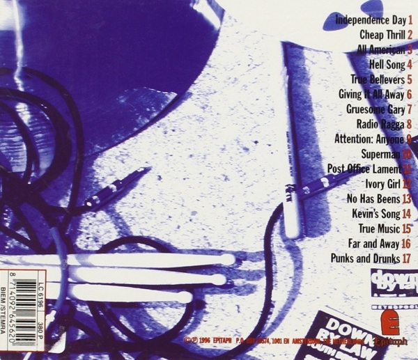 Down By Law - All Scratched Up! - CD
